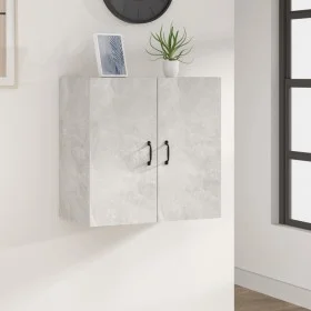 Wandschrank Sperrholz grauer Beton 60x31x60 cm von , Schließfächer und Lagerschränke - Ref: Foro24-812901, Preis: 55,35 €, Ra...