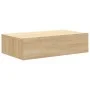 Mueble de TV con luces LED roble Sonoma 60x35x15,5 cm de , Muebles TV - Ref: Foro24-842890, Precio: 46,51 €, Descuento: %