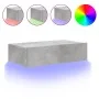 Mueble de TV con luces LED gris hormigón 60x35x15,5 cm de , Muebles TV - Ref: Foro24-842892, Precio: 33,89 €, Descuento: %