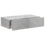 Mueble de TV con luces LED gris hormigón 60x35x15,5 cm de , Muebles TV - Ref: Foro24-842892, Precio: 33,89 €, Descuento: %