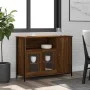 Engineered wood brown oak sideboard 100x35x75 cm by , Sideboards - Ref: Foro24-835513, Price: 96,86 €, Discount: %