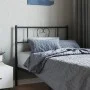 Kopfteil aus schwarzem Metall, 90 cm von , Kopf- und Fußteile - Ref: Foro24-355491, Preis: 22,18 €, Rabatt: %