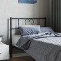 Cabecero de metal negro 107 cm de , Cabeceros y pies de cama - Ref: Foro24-355493, Precio: 25,33 €, Descuento: %