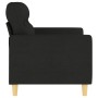 Sofá de 2 plazas de tela negro 120 cm de , Sofás - Ref: Foro24-359231, Precio: 184,77 €, Descuento: %