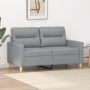 Sofá de 2 plazas de tela gris claro 120 cm de , Sofás - Ref: Foro24-359227, Precio: 200,79 €, Descuento: %
