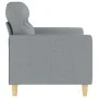 Sofá de 2 plazas de tela gris claro 120 cm de , Sofás - Ref: Foro24-359227, Precio: 194,73 €, Descuento: %