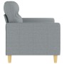 Sofá de 2 plazas de tela gris claro 120 cm de , Sofás - Ref: Foro24-359227, Precio: 200,79 €, Descuento: %
