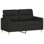 Juego de sofás con cojines 3 piezas tela negro de , Sofás - Ref: Foro24-3201596, Precio: 478,54 €, Descuento: %