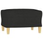 Juego de sofás con cojines 3 piezas tela negro de , Sofás - Ref: Foro24-3201580, Precio: 441,78 €, Descuento: %