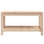 Banco de jardín madera maciza de pino 82,5x35x45 cm de , Bancos de jardín - Ref: Foro24-832377, Precio: 59,97 €, Descuento: %