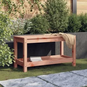 Banco de jardín madera maciza de abeto Douglas 82,5x35x45 cm de , Bancos de jardín - Ref: Foro24-832380, Precio: 73,66 €, Des...