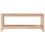 Banco de jardín de madera maciza de pino 108x35x45 cm de , Bancos de jardín - Ref: Foro24-832382, Precio: 86,97 €, Descuento: %