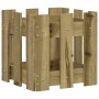 Jardinera diseño de valla madera de pino impregnada 30x30x30 cm de , Maceteros y jardineras - Ref: Foro24-832446, Precio: 19,...