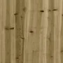 Planter box made of impregnated pine wood fence design 30x30x30 cm by , Pots and planters - Ref: Foro24-832446, Price: 19,36 ...