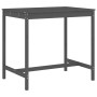 Set de mesa y taburetes altos jardín 5 piezas madera pino gris de , Conjuntos de jardín - Ref: Foro24-3157777, Precio: 402,60...