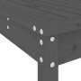 Set de mesa y taburetes altos jardín 5 piezas madera pino gris de , Conjuntos de jardín - Ref: Foro24-3157777, Precio: 402,60...