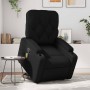 Sillón reclinable de masaje de pie cuero artificial negro en Sillones | Comprar online en Foru.es