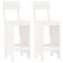 Set de mesa y taburetes altos jardín 3 pzas madera pino blanco de , Conjuntos de jardín - Ref: Foro24-3157794, Precio: 229,98...