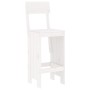 Set de mesa y taburetes altos jardín 3 pzas madera pino blanco de , Conjuntos de jardín - Ref: Foro24-3157794, Precio: 229,98...