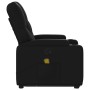 Sillón reclinable de masaje de pie cuero artificial negro en Sillones | Comprar online en Foru.es