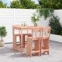Mesa alta y taburetes de jardín 5 piezas madera maciza Douglas de , Conjuntos de jardín - Ref: Foro24-3157810, Precio: 335,16...