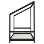 Estructura de cama de niños madera de pino negro 2x(90x190) cm de , Cunas y camas para niños - Ref: Foro24-3200600, Precio: 2...