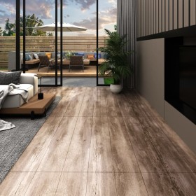 Lamas de suelo autoadhesivas PVC madera deslavada 5,21 m² 2 mm de , Suelos y moquetas - Ref: Foro24-330195, Precio: 78,53 €, ...