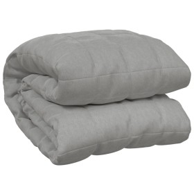 Manta con peso tela gris 220x235 cm 11 kg de , Mantas - Ref: Foro24-350728, Precio: 109,47 €, Descuento: %
