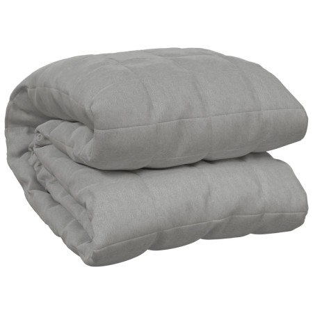 Manta con peso tela gris 220x235 cm 11 kg de , Mantas - Ref: Foro24-350728, Precio: 109,47 €, Descuento: %
