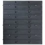 Kit de cajas de almacenaje 96 piezas con paneles de pared azul de , Armarios para herramientas - Ref: Foro24-146282, Precio: ...