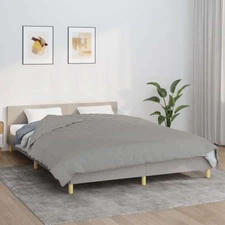 Manta con peso tela gris 220x230 cm 11 kg de , Mantas - Ref: Foro24-3154789, Precio: 107,19 €, Descuento: %