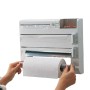 Leifheit Portarrollos de cocina de pared Parat Plus blanco 25723 de Leifheit, Dispensadores y soportes de papel de cocina - R...