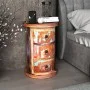 Armario pequeño con 3 cajones madera maciza de , Taquillas y armarios de almacenamiento - Ref: Foro24-241646, Precio: 132,17 ...