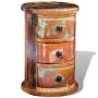 Armario pequeño con 3 cajones madera maciza de , Taquillas y armarios de almacenamiento - Ref: Foro24-241646, Precio: 132,17 ...