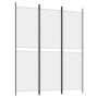 Biombo divisor de 3 paneles de tela blanco 150x180 cm de , Divisores de ambientes - Ref: Foro24-350210, Precio: 32,84 €, Desc...