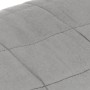 Manta con peso tela gris 220x240 cm 15 kg de , Mantas - Ref: Foro24-3154792, Precio: 109,03 €, Descuento: %