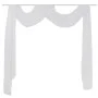 Cortina de gasa transparente, 140 x 600 cm, Blanco de , Cortinas y visillos - Ref: Foro24-130756, Precio: 18,46 €, Descuento: %