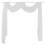Cortina de gasa transparente, 140 x 600 cm, Blanco de , Cortinas y visillos - Ref: Foro24-130756, Precio: 18,46 €, Descuento: %