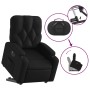 Sillón reclinable y elevable eléctrico cuero sintético negro en Sillones | Comprar online en Foru.es