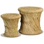 Taburetes de cocina 2 unidades bambú y yute de vidaXL, Taburetes y sillas plegables - Ref: Foro24-244221, Precio: 67,00 €, De...