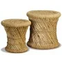 Taburetes de cocina 2 unidades bambú y yute de vidaXL, Taburetes y sillas plegables - Ref: Foro24-244221, Precio: 67,00 €, De...