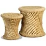 Taburetes de cocina 2 unidades bambú y yute de vidaXL, Taburetes y sillas plegables - Ref: Foro24-244221, Precio: 67,00 €, De...