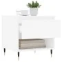 White engineered wood coffee table 50x46x50 cm by vidaXL, Coffee table - Ref: Foro24-830892, Price: 36,93 €, Discount: %