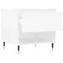White engineered wood coffee table 50x46x50 cm by vidaXL, Coffee table - Ref: Foro24-830892, Price: 36,93 €, Discount: %
