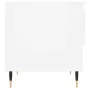 White engineered wood coffee table 50x46x50 cm by vidaXL, Coffee table - Ref: Foro24-830892, Price: 36,93 €, Discount: %