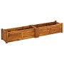 Arriate de jardín de madera de acacia 150x30x25 cm de vidaXL, Maceteros y jardineras - Ref: Foro24-42567, Precio: 112,46 €, D...