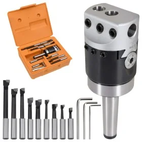 Drilling tool set 15 pcs head 50mm MT2-F1-12 by vidaXL, Milling machines - Ref: Foro24-146683, Price: 109,60 €, Discount: %