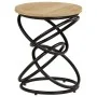 Mesa auxiliar de madera maciza de mango 40x50 cm de vidaXL, Mesas auxiliares - Ref: Foro24-247320, Precio: 106,04 €, Descuent...