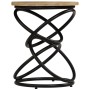 Mesa auxiliar de madera maciza de mango 40x50 cm de vidaXL, Mesas auxiliares - Ref: Foro24-247320, Precio: 107,81 €, Descuent...