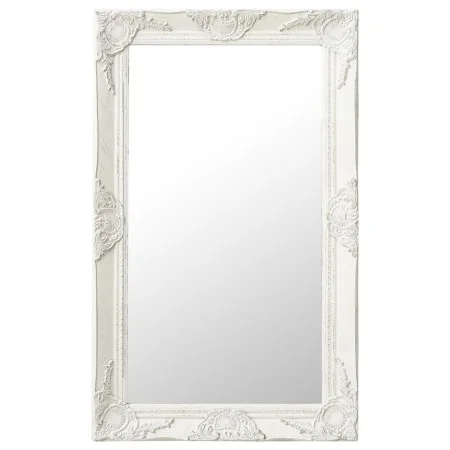 Espejo de pared estilo barroco blanco 50x80 cm de vidaXL, Espejos - Ref: Foro24-320320, Precio: 61,21 €, Descuento: %